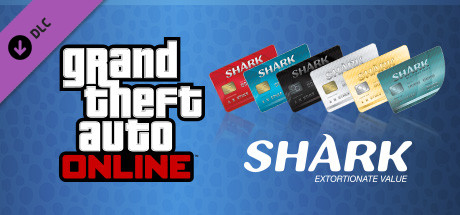 Grand Theft Auto V Online Megalodon Shark Cash Card 8,000,000$