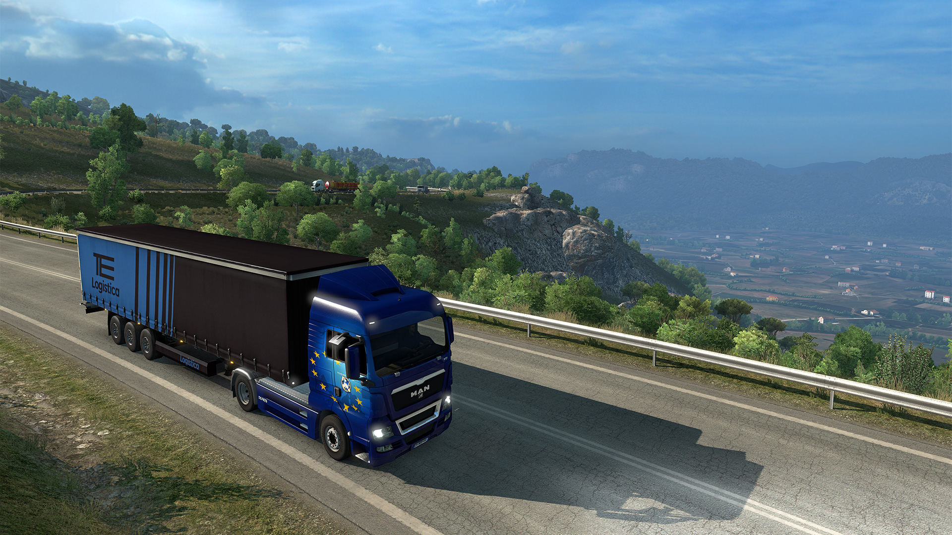 Игры симулятор евро грузовик. Евро Truck Simulator. Евро трак симулятор 2. Италия евро трак симулятор 2. Euro Truck Simulator 2 - Italia.