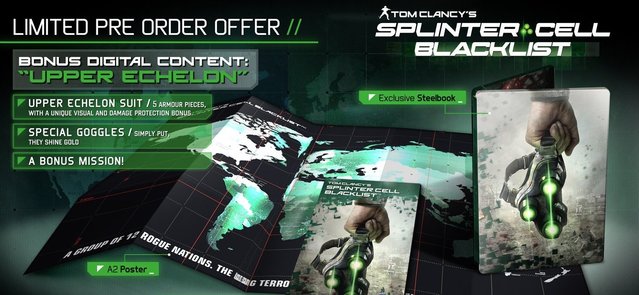 Tom Clancy's Splinter Cell: Blacklist (Upper Echelon Edition)