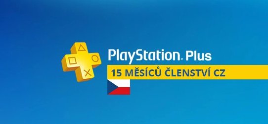 Sony PlayStation Plus členství 15 měsíců