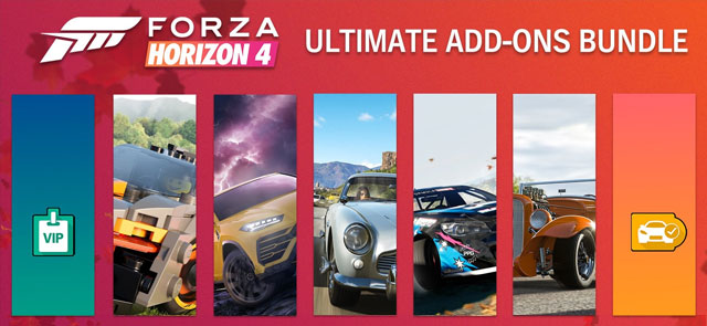 Forza Horizon 4 - Ultimate Add-Ons Bundle (Windows / Xbox)