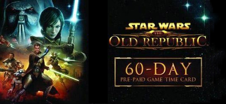 Star Wars: The Old Republic 60 Dní předplacená karta