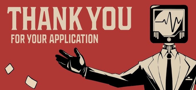 Thank You for Your Application